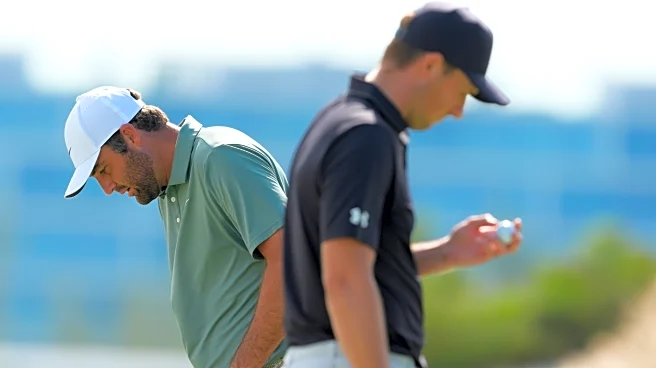 Scheffler returns from 2 months away and shares lead at the Hero World Challenge