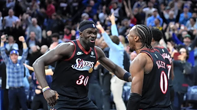 Edgecombe has go-ahead basket and Maxey a game-saving block as 76ers beat short-handed Warriors