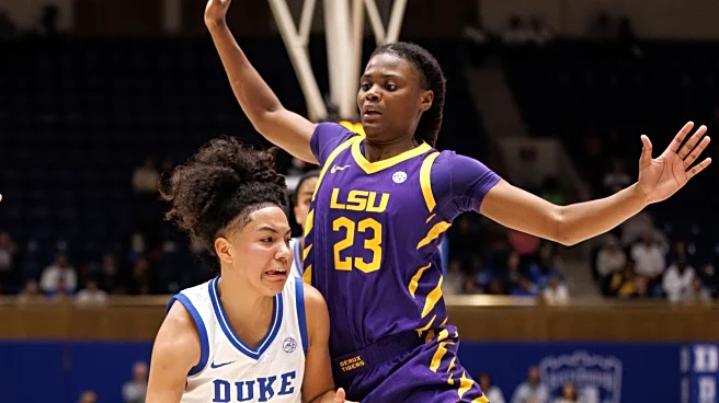 Johnson, Fulwiley help No. 5 LSU beat Duke 93-77 in ACC/SEC Challenge