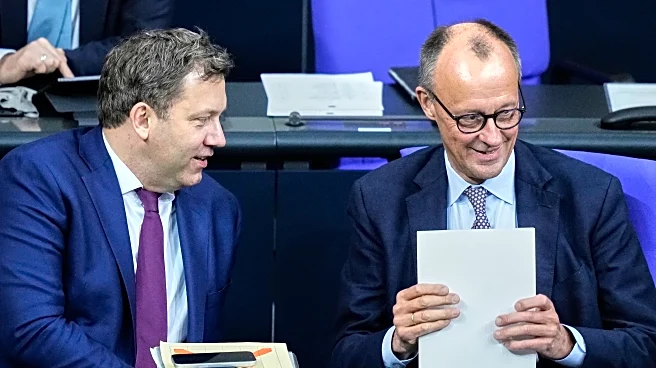 German parliament approves pension package after a rebellion in Merz's party