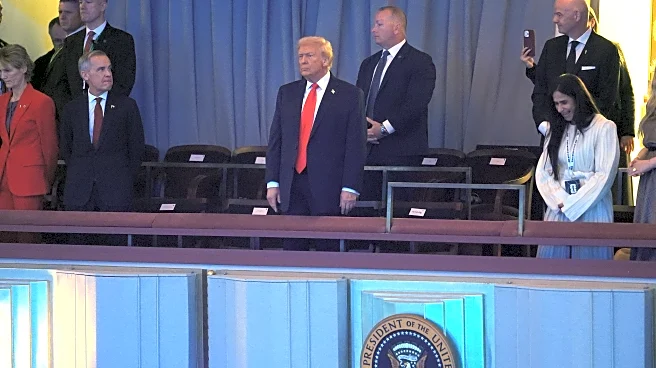 Trump is meeting Mexican President Sheinbaum in person for the first time at World Cup draw