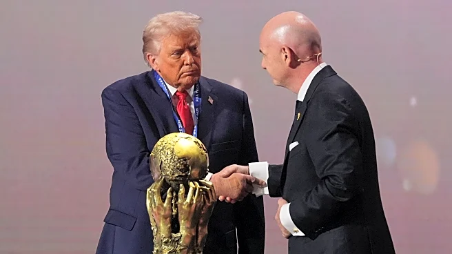 FIFA gives Trump a peace prize in a departure from its traditional focus on sport