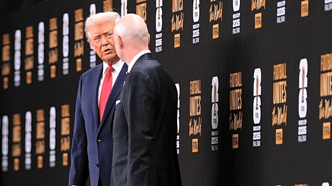 Music, comedy and a whole lot of Trump. And then finally, an actual World Cup draw