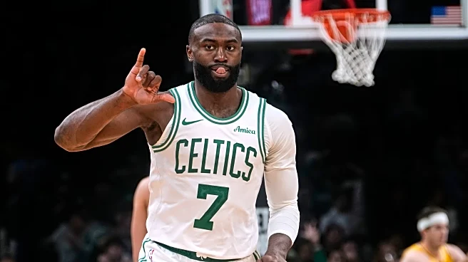 Brown scores 30 points, Celtics cruise to 126-105 win over Lakers team missing James, Doncic