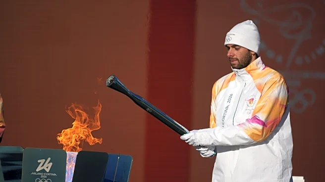 Summer Olympians begin torch relay for Milan Cortina Winter Games on 2-month countdown