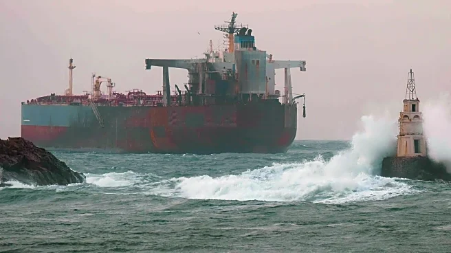 Sanctioned oil tanker is stranded off Bulgaria's Black Sea coast after suspected Ukrainian strike