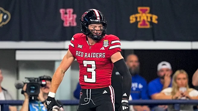 Texas Tech wins Big 12 title and likely first-round CFP bye with 34-7 win over BYU