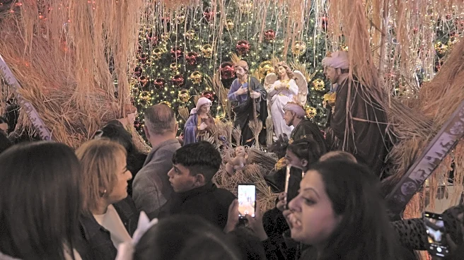 Christmas celebrations return to Bethlehem after 2 years of war in Gaza