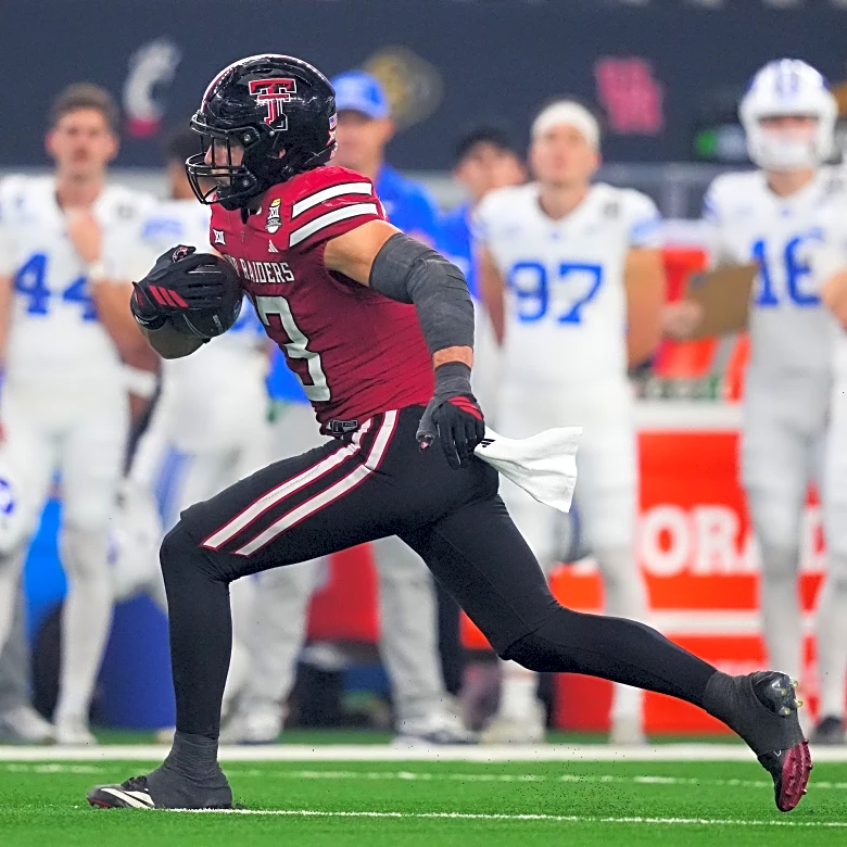 Texas Tech earns Big 12 title and likely first-round CFP bye with 34-7 win over BYU