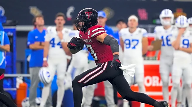 Texas Tech earns Big 12 title and likely first-round CFP bye with 34-7 win over BYU