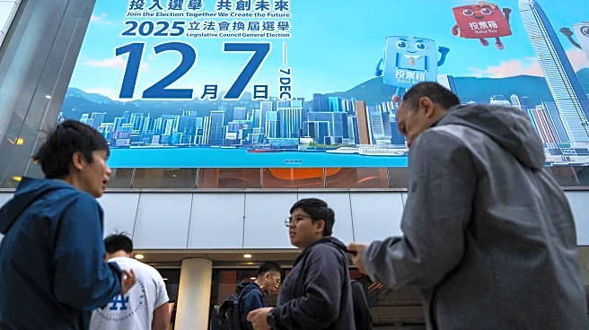 Hong Kong votes in legislative election after deadly fire