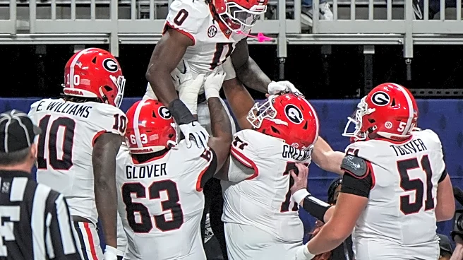 No. 3 Georgia ends No. 10 Alabama's hold on rivalry, beats Crimson Tide 28-7 to win SEC championship