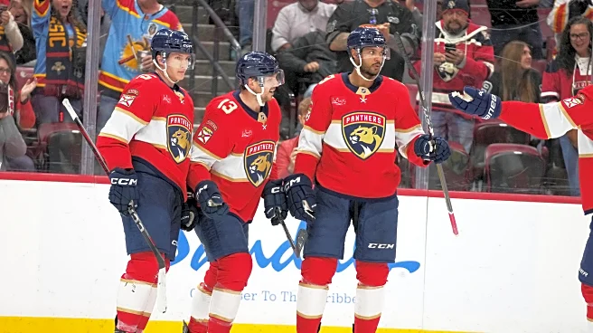 The '6-7' craze has found the Florida Panthers. They celebrated it with a 7-6 win