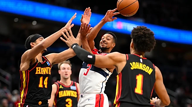 Jalen Johnson has 2nd triple-double in 2 nights to lead the Hawks past the Wizards, 131-116