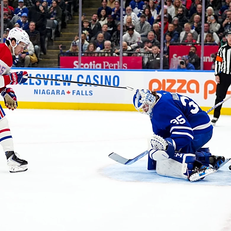 Cole Caufield scores in regulation and shootout in Canadiens' 2-1 win over Maple Leafs