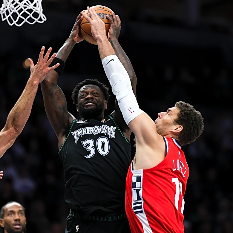 Reid makes a go-ahead 3-pointer, McDaniels scores 27 and Timberwolves edge Clippers