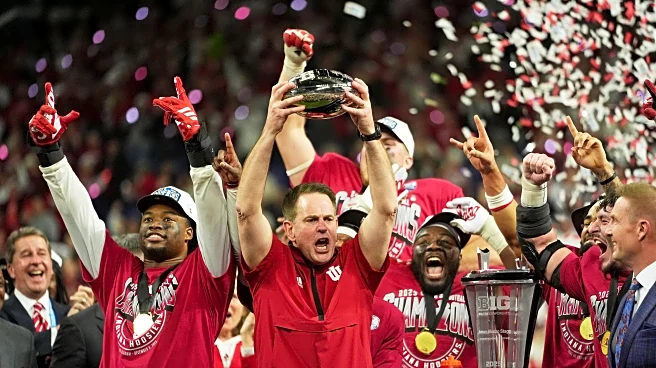 No. 2 Indiana caps Cignetti's incredible turnaround by beating No. 1 Ohio St. for Big Ten title