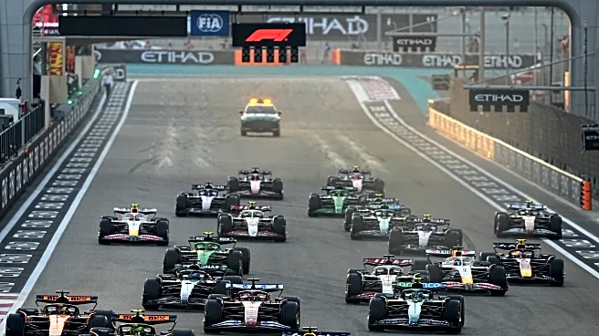F1 title decider gets underway at Abu Dhabi GP with Norris battling Verstappen and Piastri