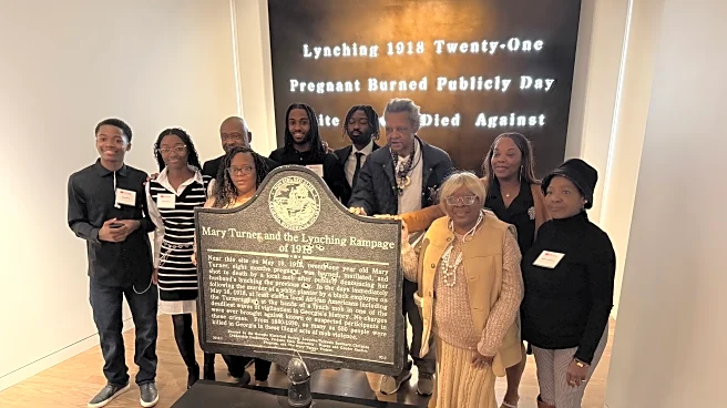 Bullet-pocked marker memorializing 1918 lynching goes on display in Atlanta