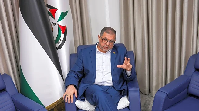 Hamas official says the group ready to discuss 'freezing or storing' its weapons