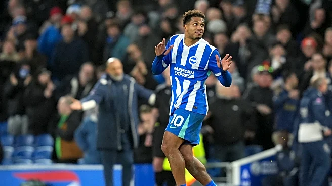 Brighton salvages a point with late goal against West Ham in Premier League