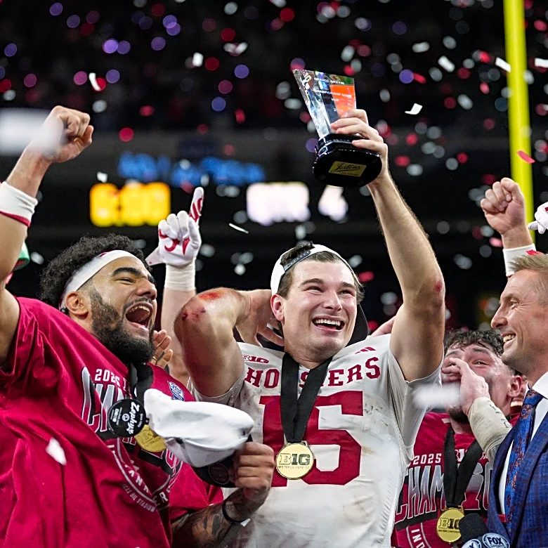 No. 1 Indiana will face Oklahoma or Alabama in Rose Bowl after topping the CFP bracket