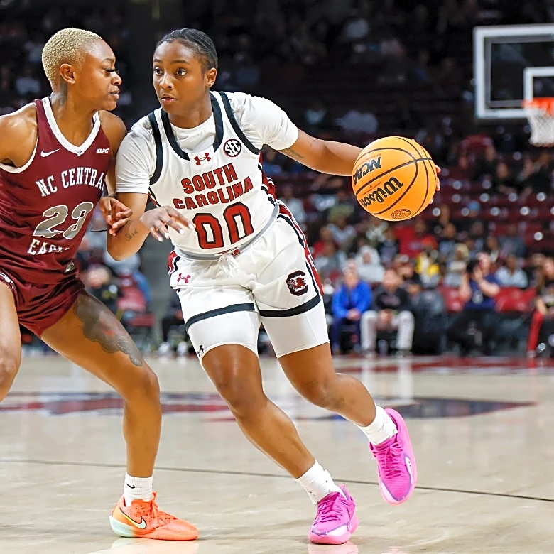 Latson, Edwards lead No. 3 South Carolina to 106-42 win over North Carolina Central