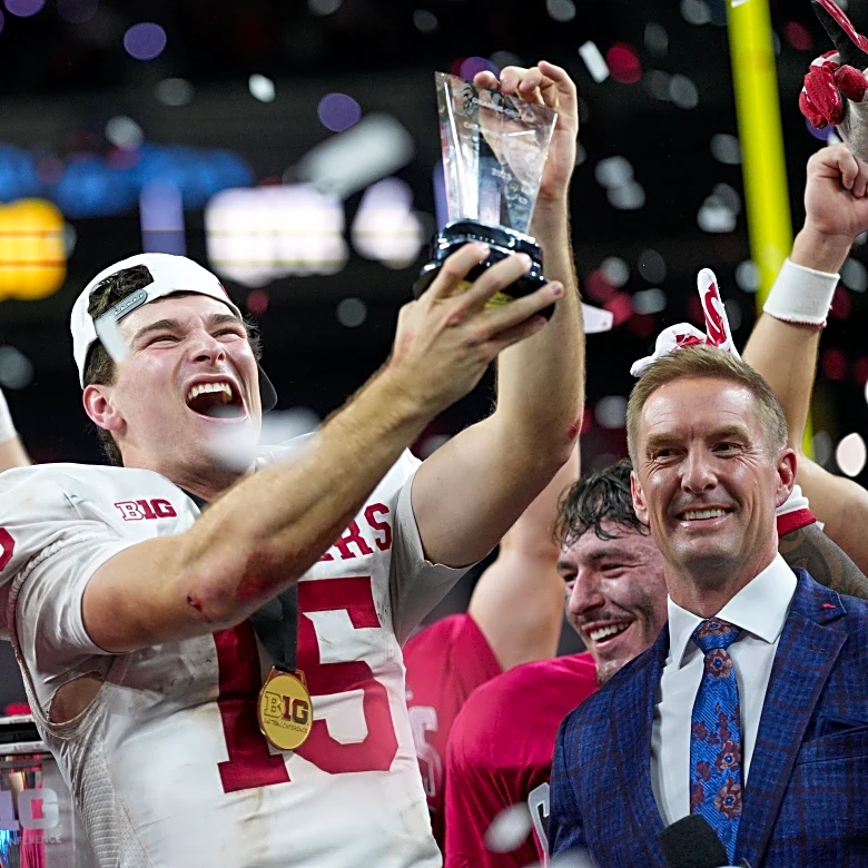 The Latest: College Football Playoff sees Indiana at No. 1 with Miami and Bama making the cut