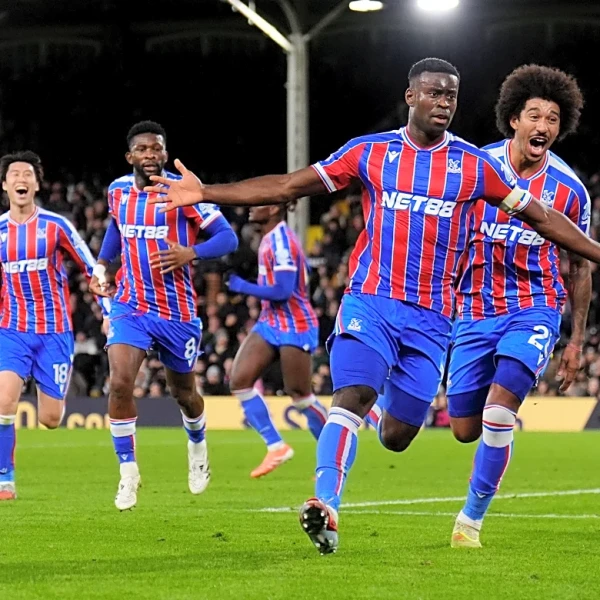 Guehi's late goal lifts Crystal Palace to 4th place in Premier League