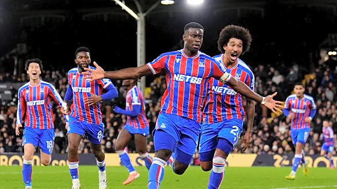 Guehi's late goal lifts Crystal Palace to 4th place in Premier League
