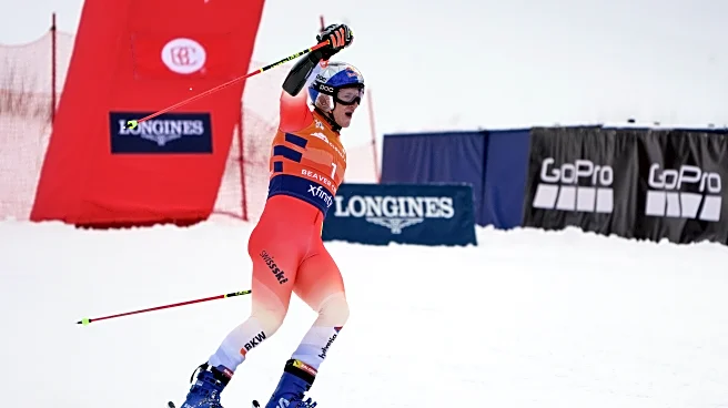 Swiss racer Marco Odermatt takes World Cup giant slalom for his 2nd win at Beaver Creek in 4 days