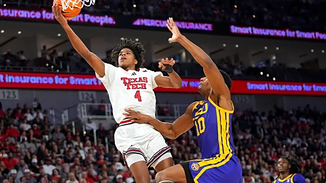 Christian Anderson scores 27 points as No. 19 Texas Tech beats LSU 82-58 for Tigers' 1st loss