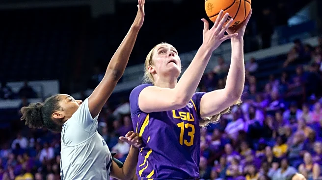 Kate Koval has career-high 22 points in No. 5 LSU's 126-62 romp over winless UNO