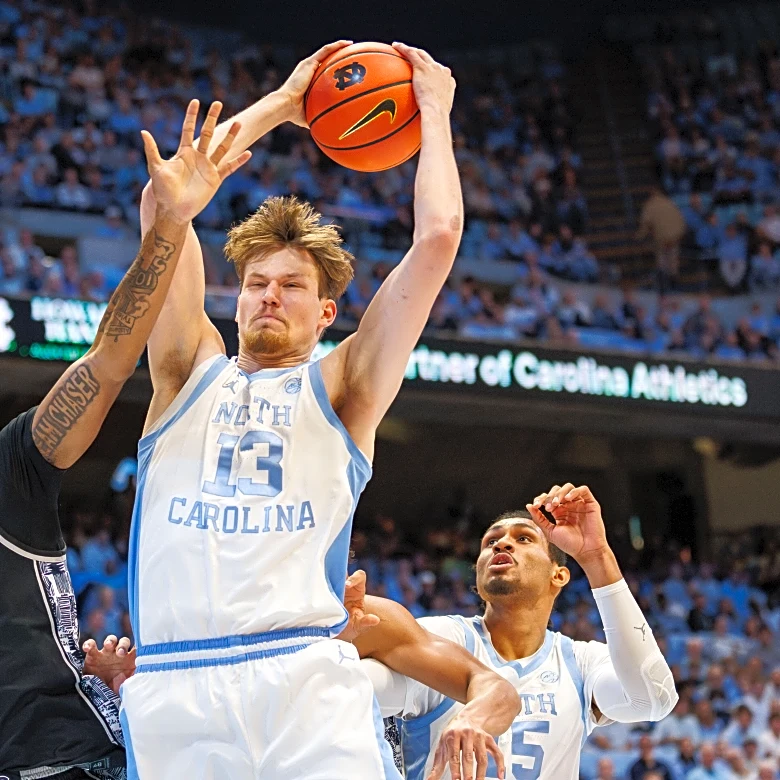 Wilson, Veesar push No. 16 North Carolina past Georgetown, 81-61