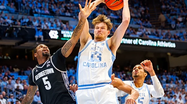 Wilson, Veesar push No. 16 North Carolina past Georgetown, 81-61
