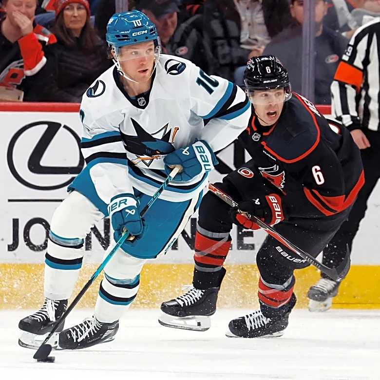 Macklin Celebrini has goal and 2 assists in the Sharks' 4-1 win over the Hurricanes