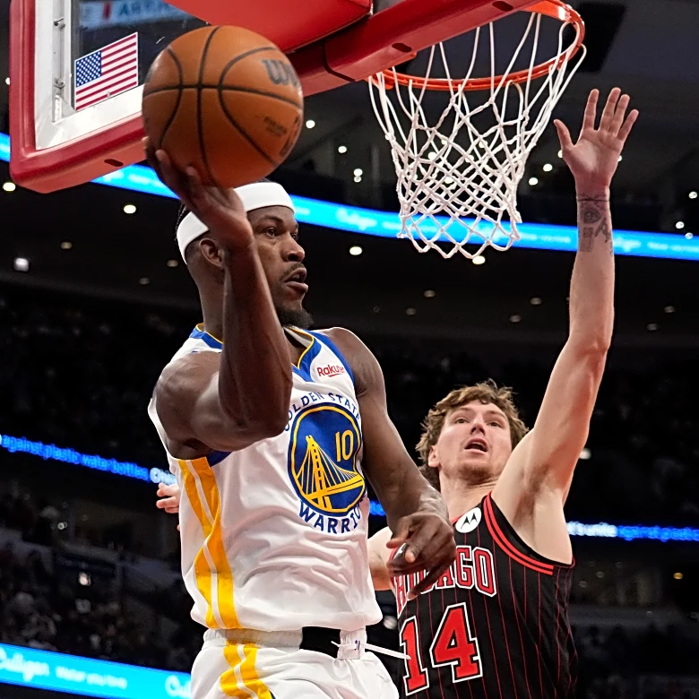 Podziemski scores 21, Warriors beat Bulls 123-91 for Chicago's 7th straight loss