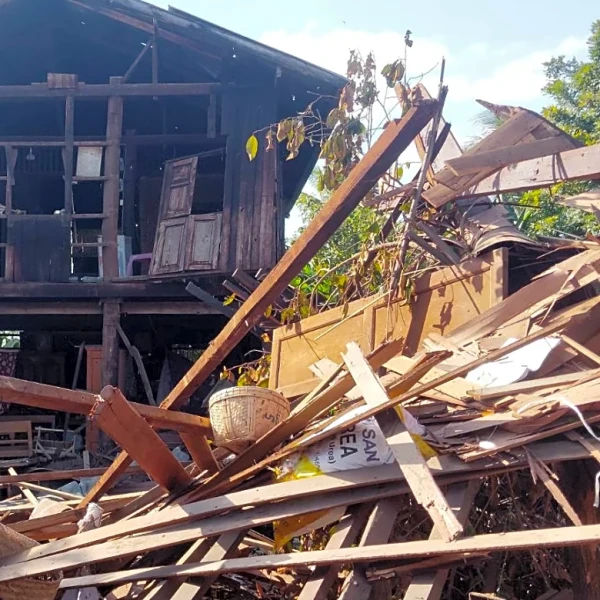 Myanmar military air strike on a tea shop kills 18 watching a football match on TV