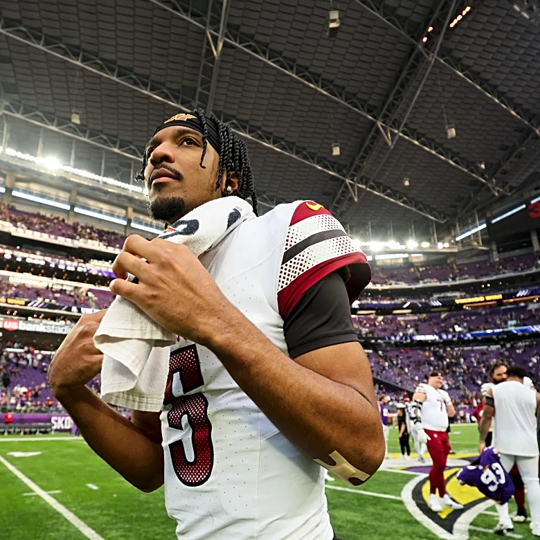 Another issue for Jayden Daniels and another loss for Dan Quinn's Commanders create a new low