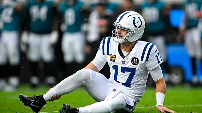 Colts confirm QB Daniel Jones has season-ending Achilles injury, backup Riley Leonard also hurt