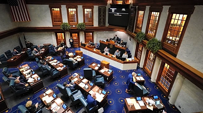 Indiana Senate committee advance redistricting legislation backed by Trump toward final floor vote