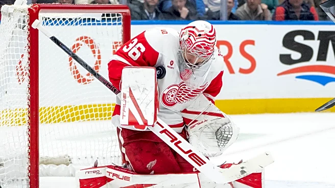 Gibson gets 1st shutout in almost 3 years as Red Wings blank Canucks 4-0