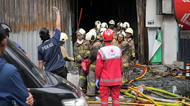 A fire in an office building in Indonesia's capital kills at least 22 people