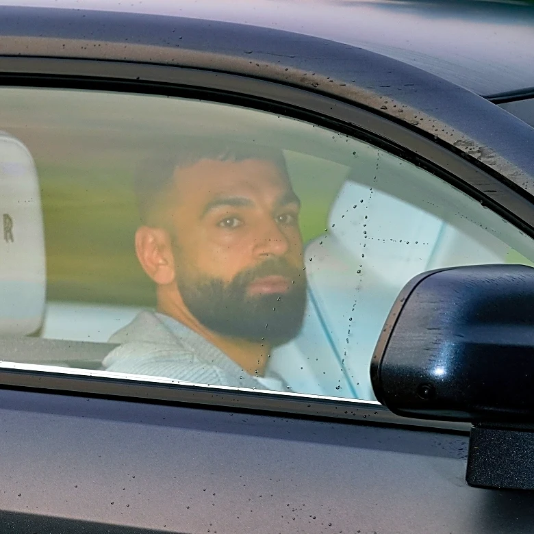 No words this time, just a photo from Mohamed Salah as his Liverpool future hangs in doubt