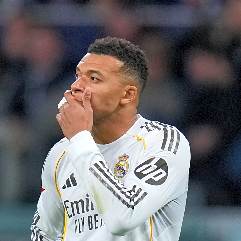 Real Madrid's Mbappé has limited training session ahead of Man City match in Champions League