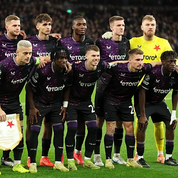 Rainbow flag moved to new location at Tottenham's stadium after Slavia Prague request