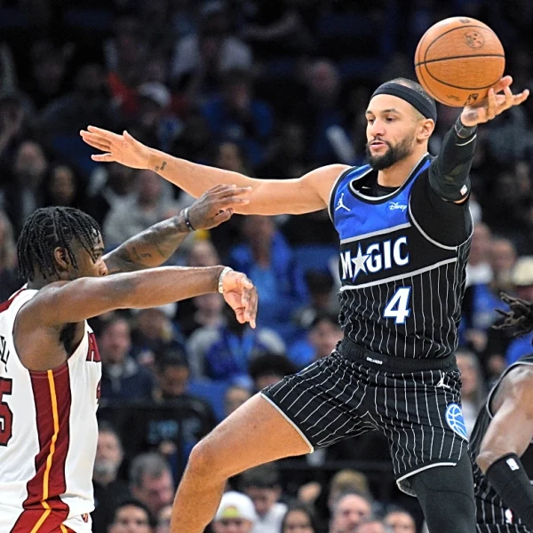 Bane scores 37 to lead the Magic past the Heat 117-108 in the NBA Cup quarterfinals