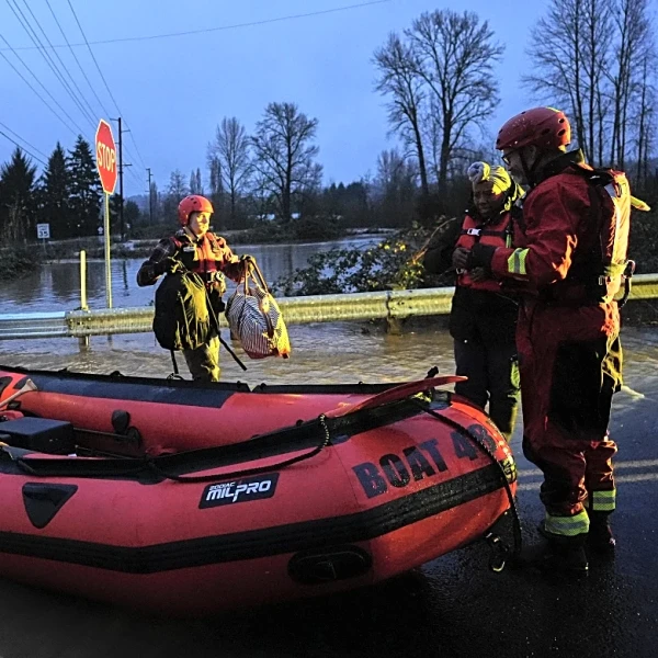 Pacific Northwest braces for more heavy rain, after powerful storm caused flooding, rescues