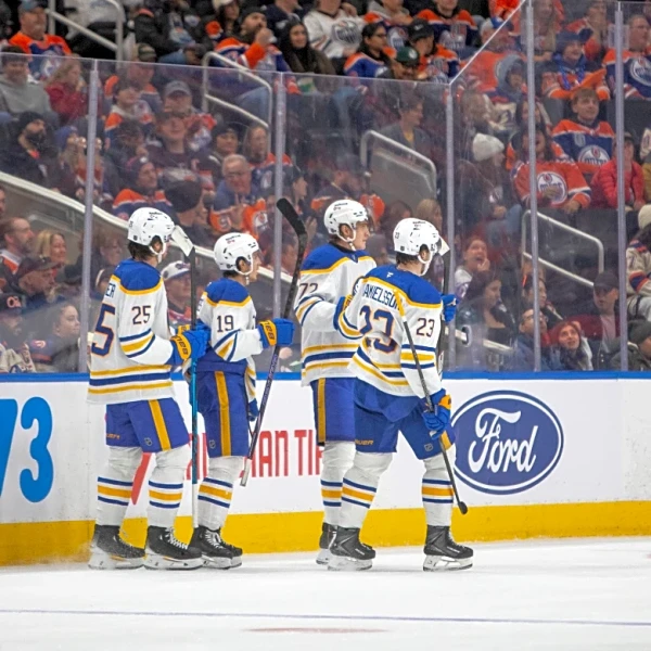 Alex Tuch's overtime goal lifts Sabres over Oilers, snapping losing streak