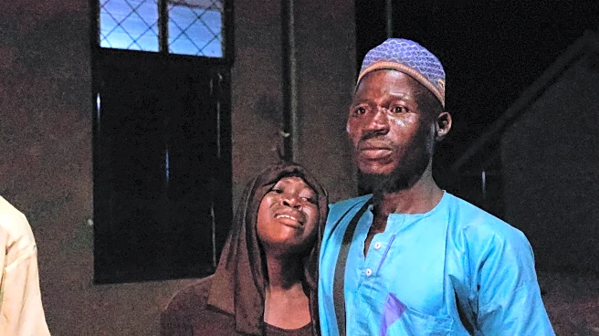 Nigerian children reunite with their parents after being released from abduction